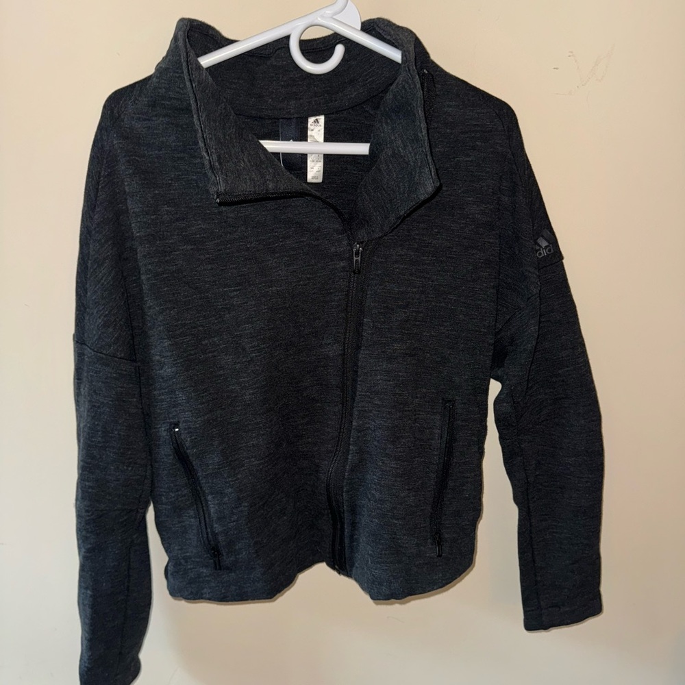 Adidas Zip Up Sweatshirt